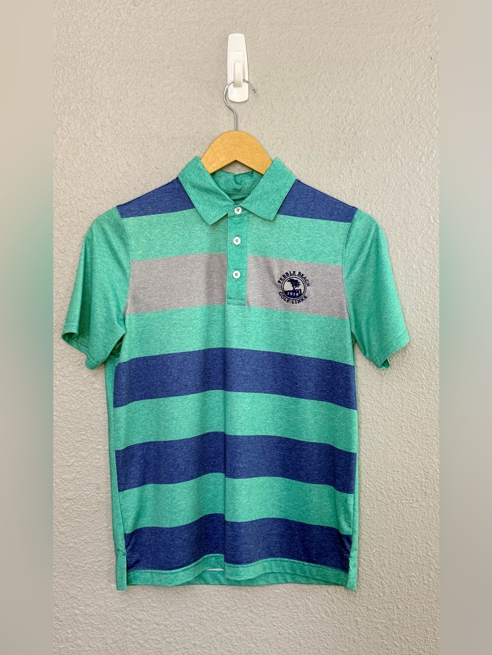 Garb | Pebble Beach Performance Polo | Size Large 9-10